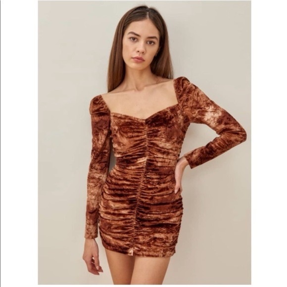 NWT Reformation Heath Bodycon Dress - Picture 2 of 4